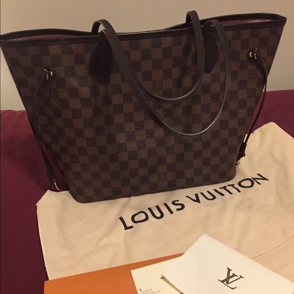 Louis Vuitton Neverfull MM 🌹 BALLERINE